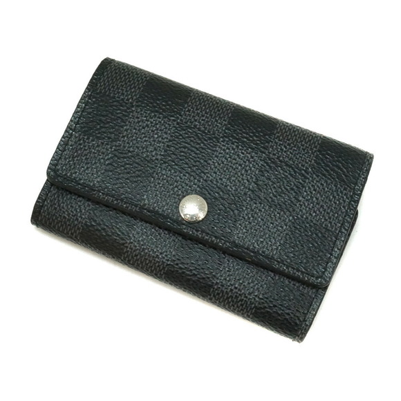 Louis Vuitton Multicle Black Graphite Damier Case Key - Picture 1 of 8